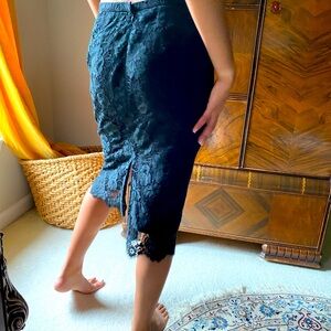 Pencil Lace Skirt